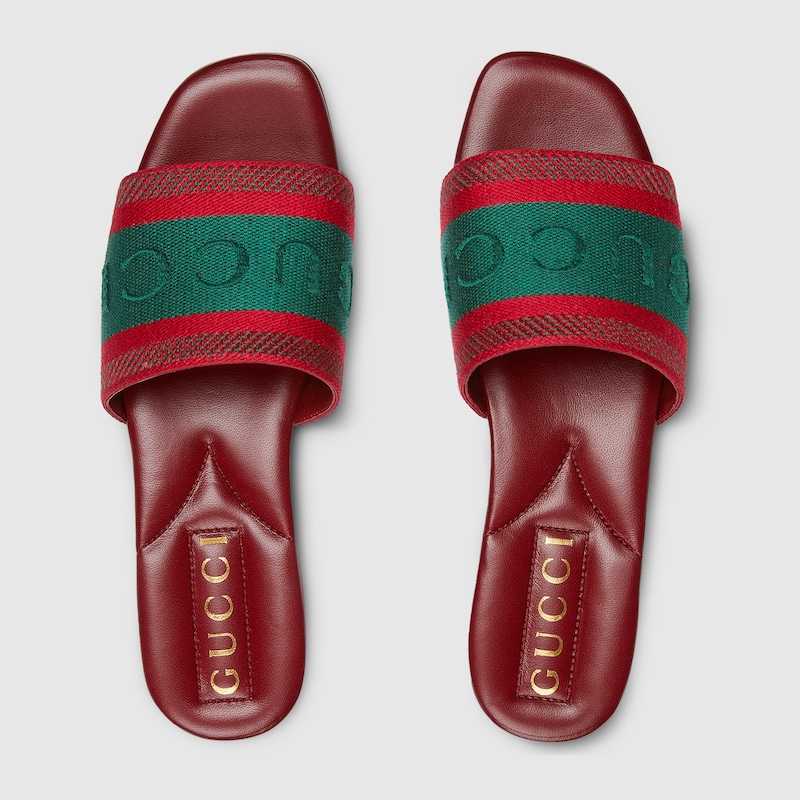 Women’s slide sandal with Web - Image 4